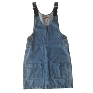 Blue Denim Overall Jumper, Size S